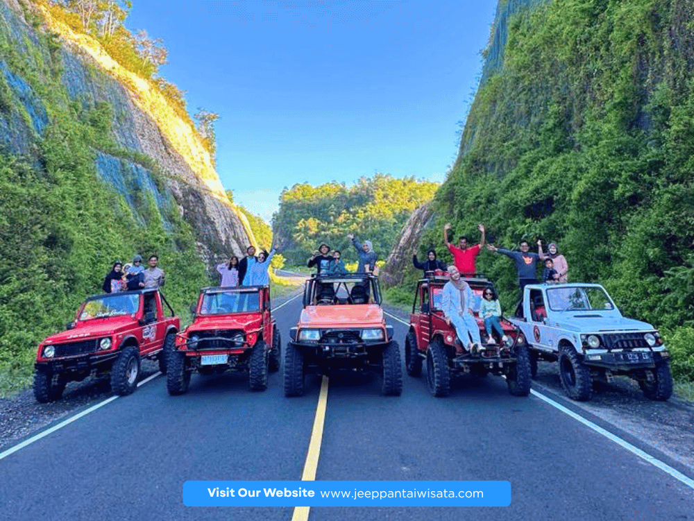 Welcome Jeep Pantai Wisata