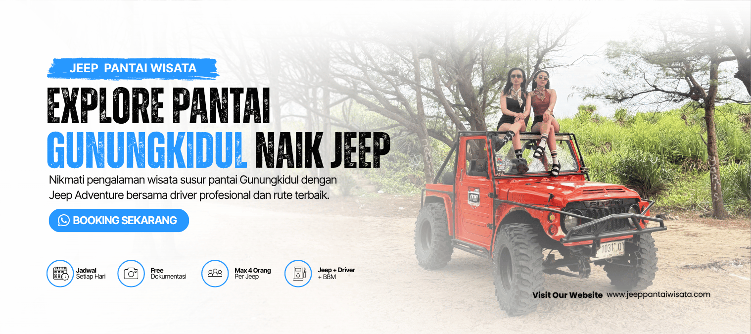 Slider Jeep Pantai Wisata