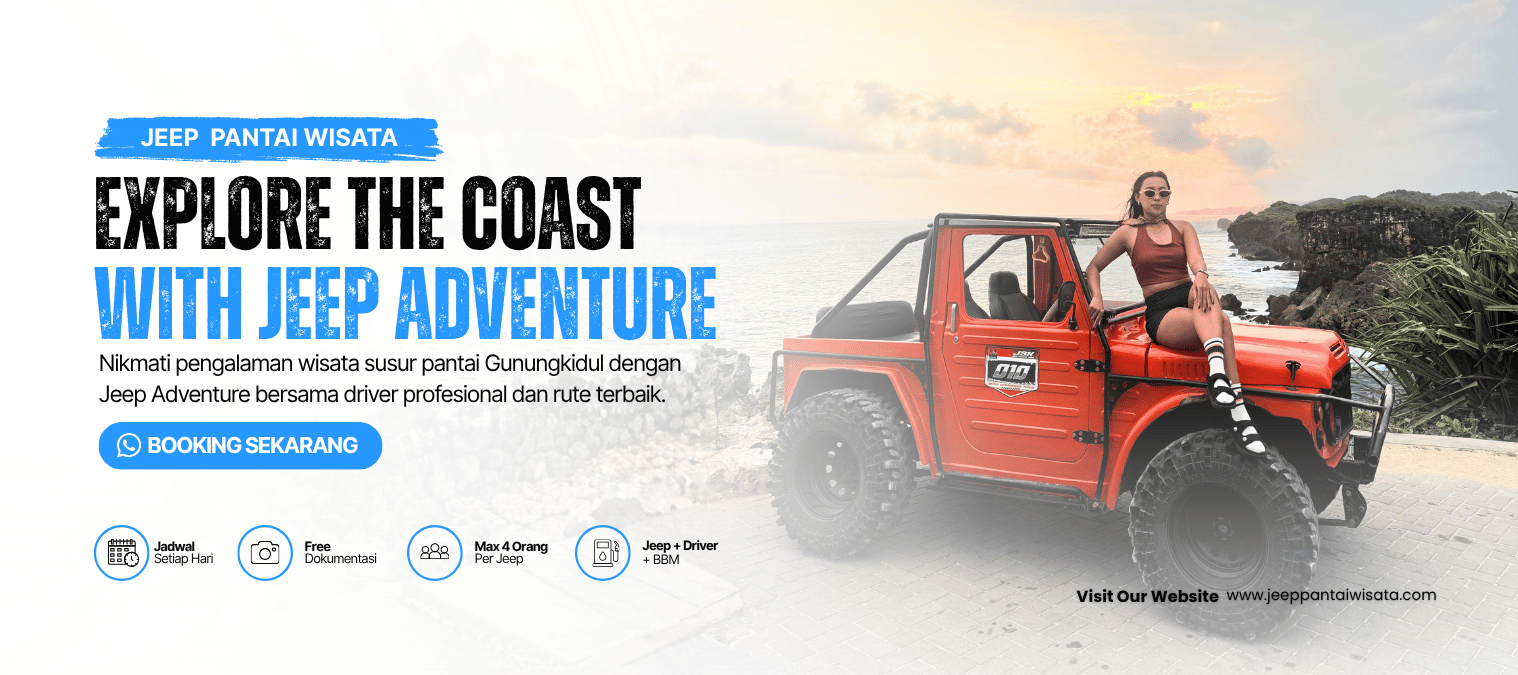 Slider Jeep Pantai Wisata